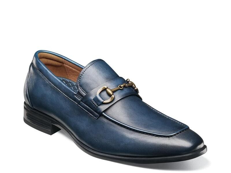 フローシャイム メンズ シューズ スリッポン・ローファー FlorsheimZaffiro Loafer Navy ネイビー