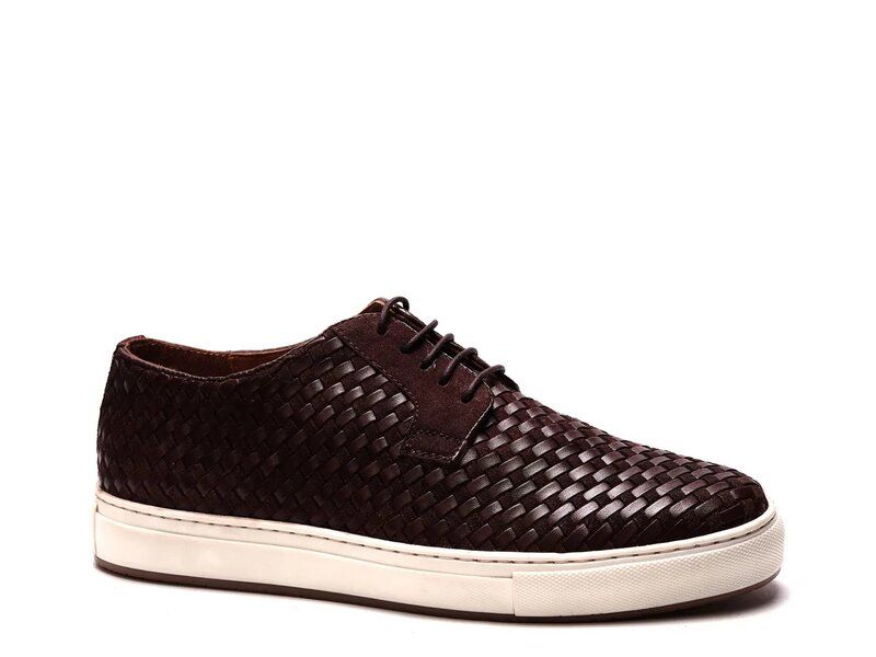 カルロスサンタナ メンズ シューズ スニーカー Carlos by Carlos Santana Orbit Sneaker Brown Leather ブラウン