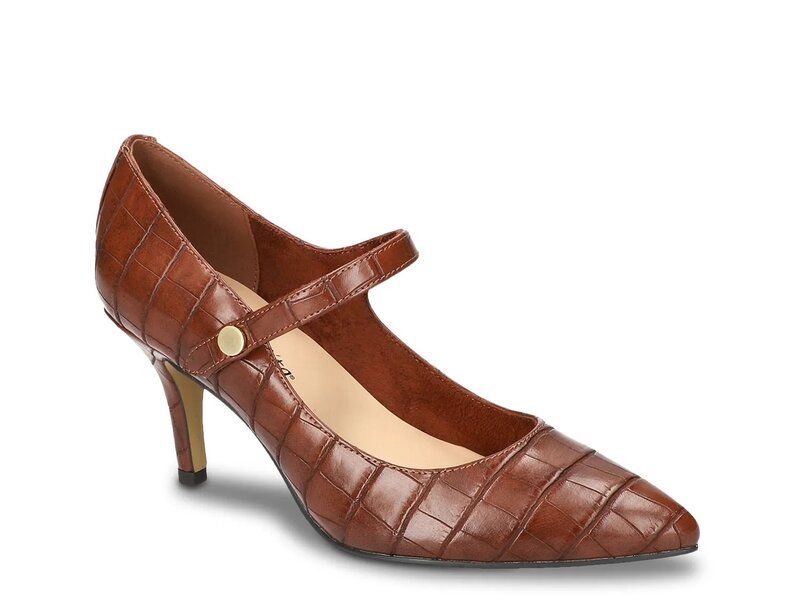 ベラヴィータ レディース シューズ パンプス Bella Vita Lainey Pump Tan Croc Print タン