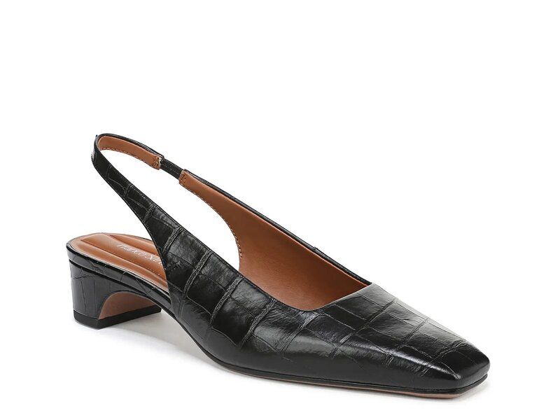 フランコサルト レディース シューズ パンプス Franco Sarto Lyanna Pump Black Croc Print ブラック