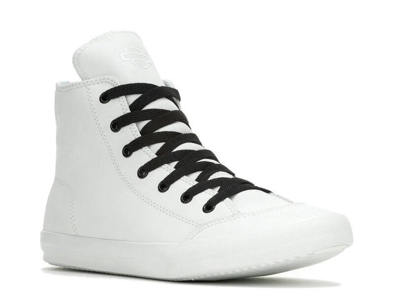 ハーレーダビッドソン メンズ シューズ スニーカー HarleyDavidson Nathan Sneaker White ホワイト