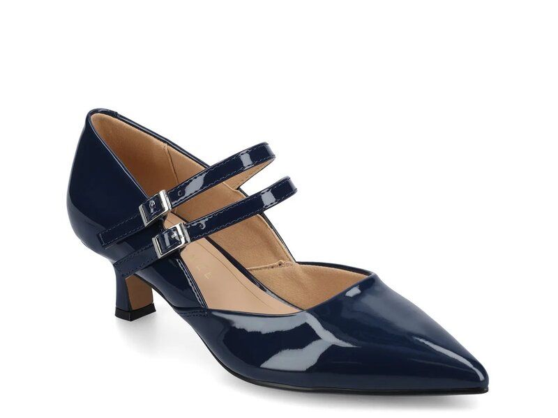 ジャーニー レディース シューズ パンプス Journee Carnation Pump Navy ネイビー