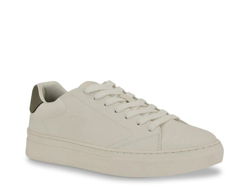 カルバンクライン メンズ シューズ スニーカー Calvin Klein Sollyz Sneaker WhiteDark Green ホワイト