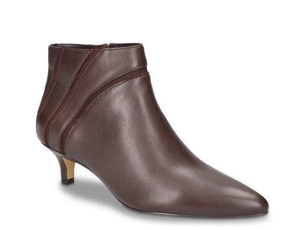 ベラヴィータ レディース シューズ ブーツ・レインブーツ Bella Vita Fardy Bootie Brown Leather ブラウン