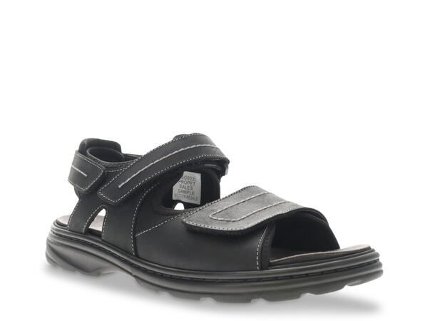 プロペット メンズ シューズ サンダル Propet Hudson Sandal Black ブラック