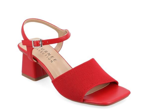 ジュルネ コレクション レディース シューズ サンダル Journee Collection Evylinn Sandal Red レッド