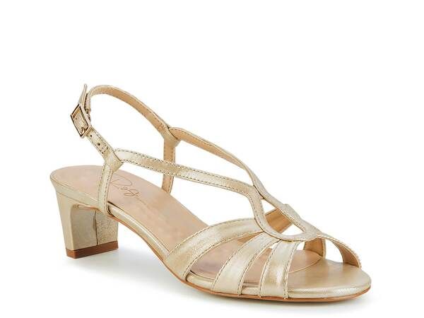 ロスハンマーソン レディース シューズ サンダル Ros Hommerson Leandra Sandal Gold Leather ゴールド