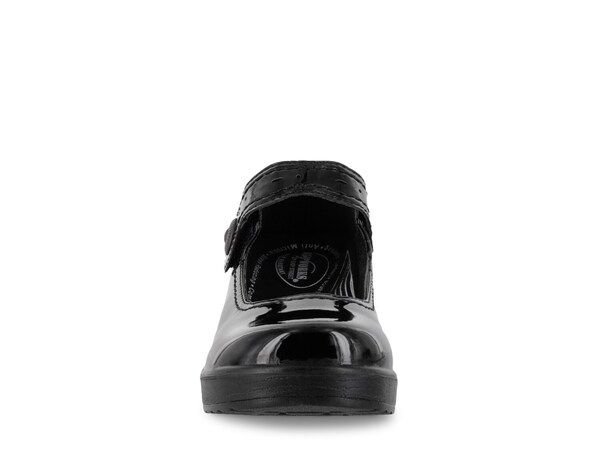 イージーストリート レディース シューズ スリッポン・ローファー Easy Works by Easy Street Letsee Mary Jane Work Shoe Black Patent ブラック