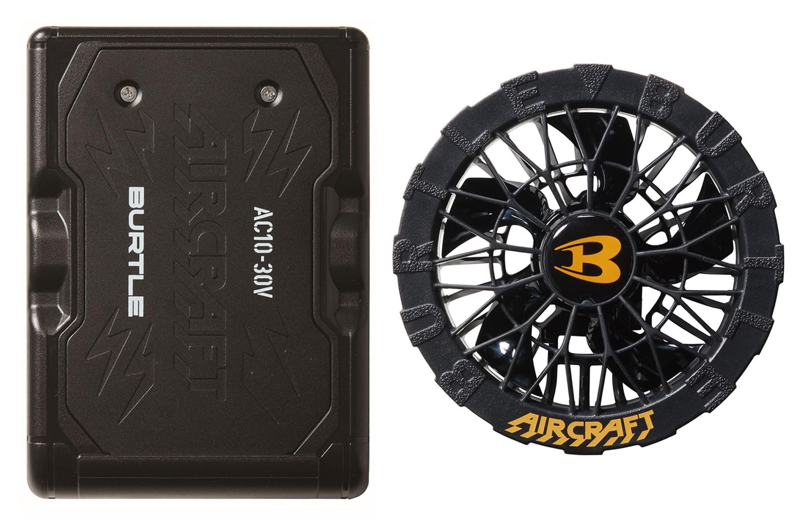 BURTLE バートル エアークラフト 2026年モデル 30Vマットブラックバッテリー+ブラックファンセット AC10 78+AC10 1 35 [マットブラック×ブラック]