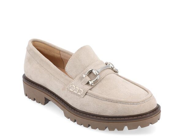 ジュルネ コレクション レディース シューズ スリッポン・ローファー Journee Collection Jessamey Loafer Grey グレー