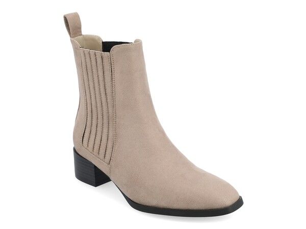 ジュルネ コレクション レディース シューズ ブーツ・レインブーツ Journee Collection Wrenley Bootie Taupe トープ
