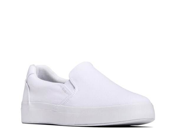 ケッズ レディース シューズ スニーカー Keds Purslip SlipOn Sneaker Womens White ホワイト