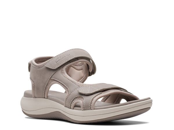 クラークス レディース シューズ サンダル Clarks Mira Bay Sandal Grey グレー