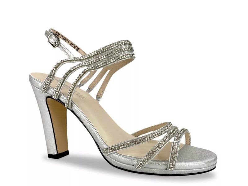 ベンジャミンウォーク レディース シューズ サンダル Touch Ups by Benjamin Walk Elizabeth Sandal Silver Metallic シルバー