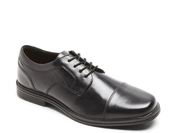 ロックポート メンズ シューズ オックスフォード キャップ Rockport Robinsyn Cap Toe Oxford Black ブラック