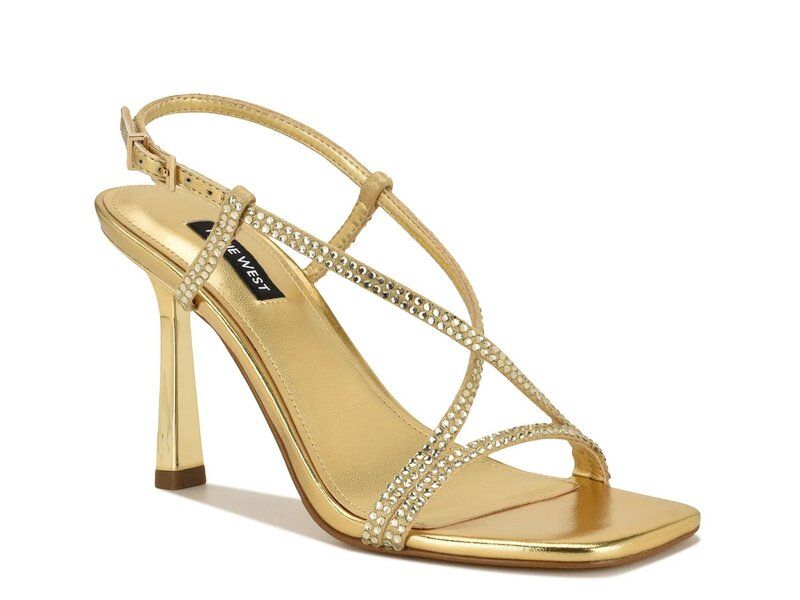 ナインウェスト レディース シューズ サンダル Nine West Vallanh Sandal Gold Metallic ゴールド