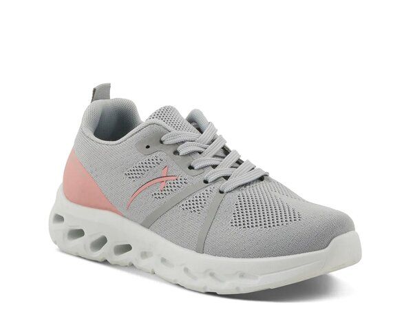 フレクサス レディース シューズ スニーカー Flexus Rushing Sneaker Grey グレー