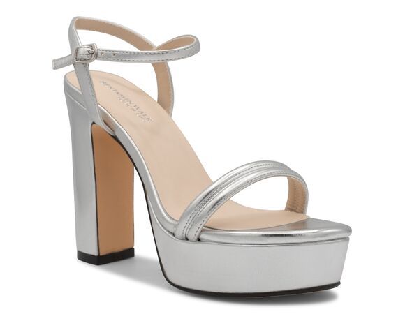 ベンジャミンウォーク レディース シューズ サンダル プラットフォーム Touch Ups by Benjamin Walk Natalia Platform Sandal Silver Metallic シルバー