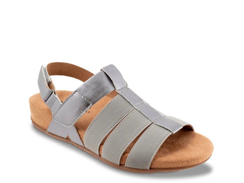ソフトウォーク レディース シューズ サンダル Softwalk Burnaby Sandal Grey グレー
