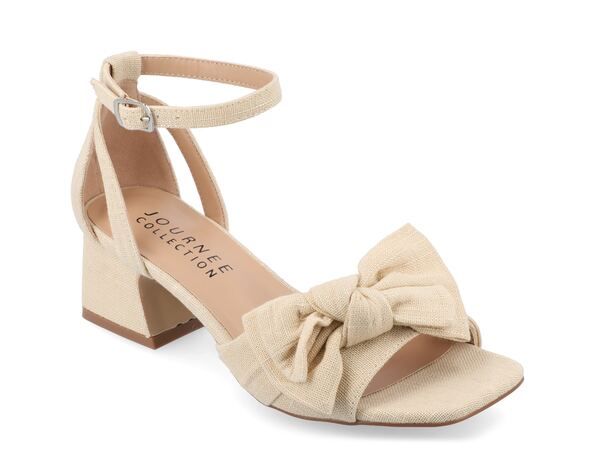 ジュルネ コレクション レディース シューズ サンダル Journee Collection Zevi Sandal Beige ベージュ
