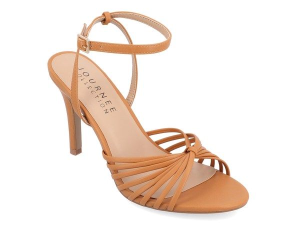 ジュルネ コレクション レディース シューズ サンダル Journee Collection Vanita Sandal Brown ブラウン