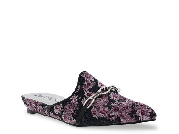 ベリーニ レディース シューズ サンダル Bellini Fluent Mule Purple Floral Print パープル