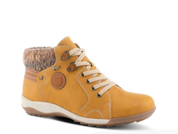 スプリングステップ レディース シューズ ブーツ・レインブーツ Spring Step Clifton Bootie Yellow イエロー