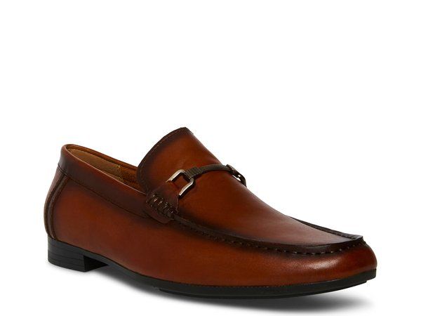 スティーブ マデン メンズ シューズ スリッポン・ローファー Steve Madden Privacy Loafer Dark Brown Leather ブラウン