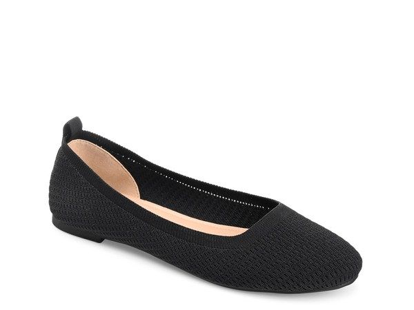 ジュルネ コレクション レディース シューズ パンプス Journee Collection Maryann Flat Black ブラック