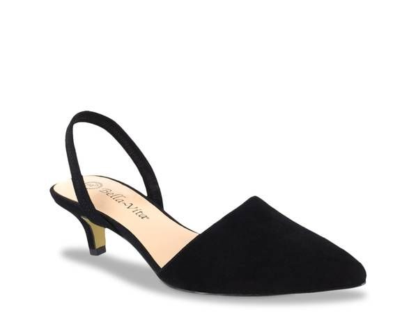 ベラヴィータ レディース シューズ パンプス Bella Vita Sarah Pump Black Suede ブラック