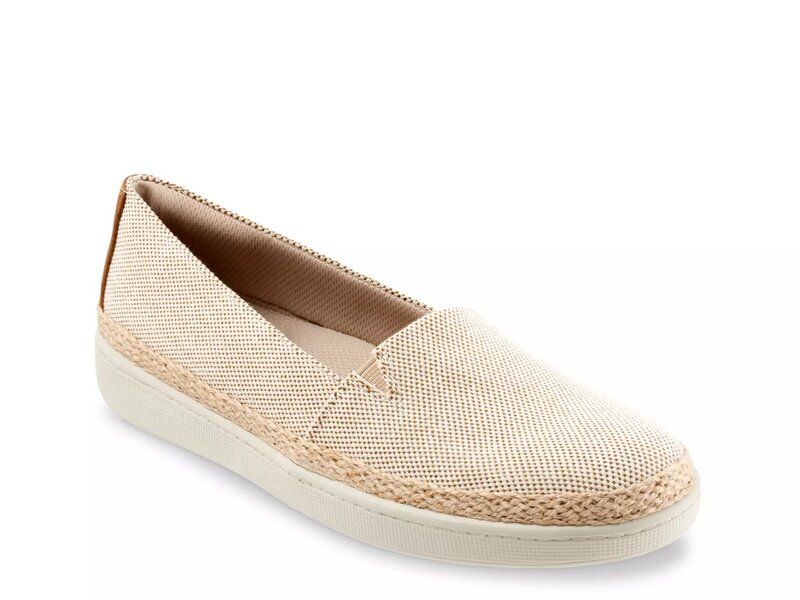 トロッターズ レディース シューズ スリッポン・ローファー Trotters Accent Espadrille SlipOn Beige ベージュ