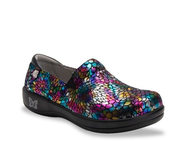 アレグリア レディース シューズ スリッポン・ローファー Alegria Keli Work SlipOn Multicolor Metallic メタリック