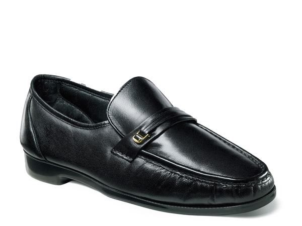 フローシャイム メンズ シューズ スリッポン・ローファー Florsheim Riva SlipOn Black ブラック