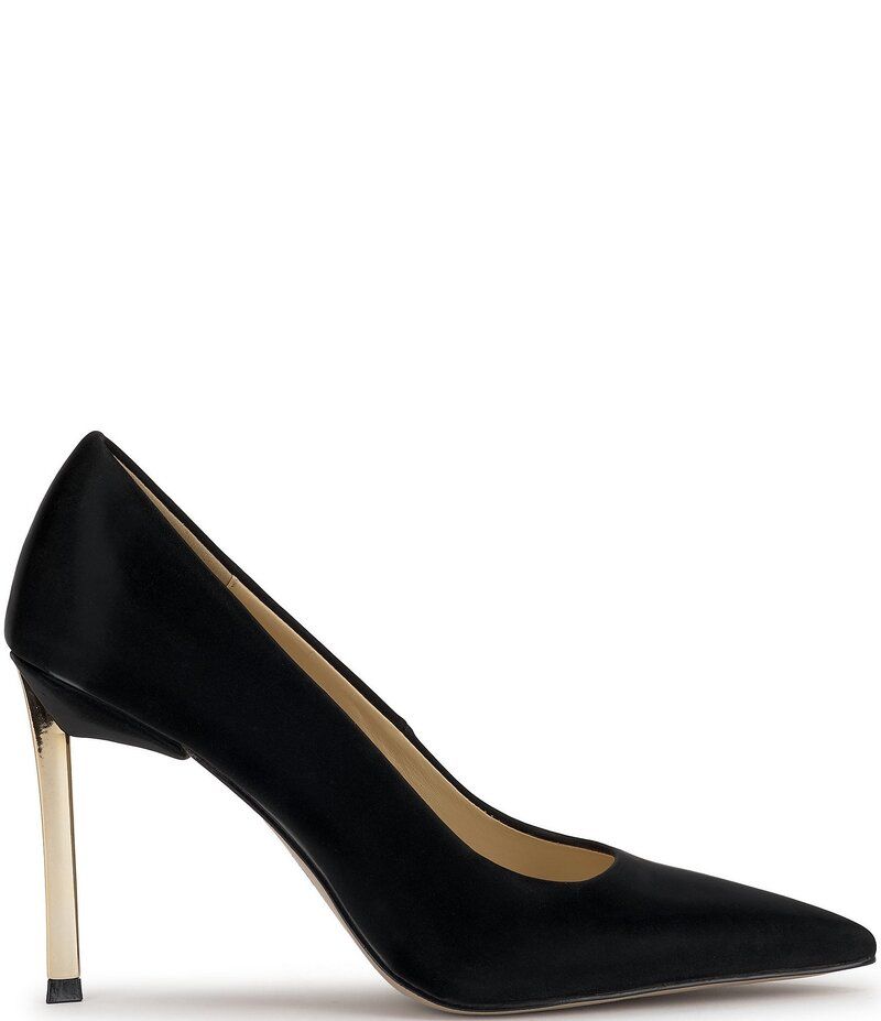 ジェシカシンプソン レディース シューズ ヒール Tシャツ Jessica Simpson Kheloe Sateen Pointed Toe Pumps Black ブラック