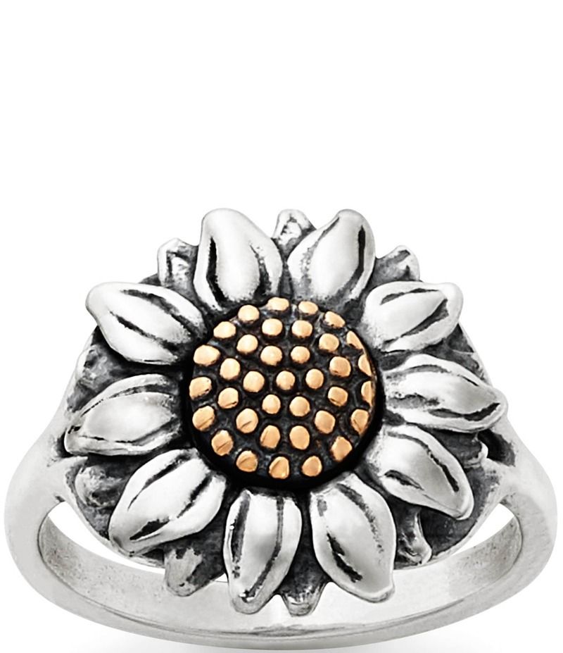 ジェームズ エイヴリー レディース アクセサリー 指輪 James Avery Wild Sunflower Ring Sterling Bronze