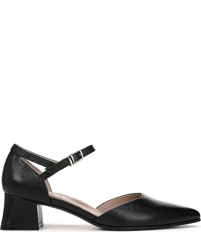 ナチュライザー レディース シューズ パンプス アンクル レザー Naturalizer Maddox Leather Ankle Wrap Pumps Black ブラック
