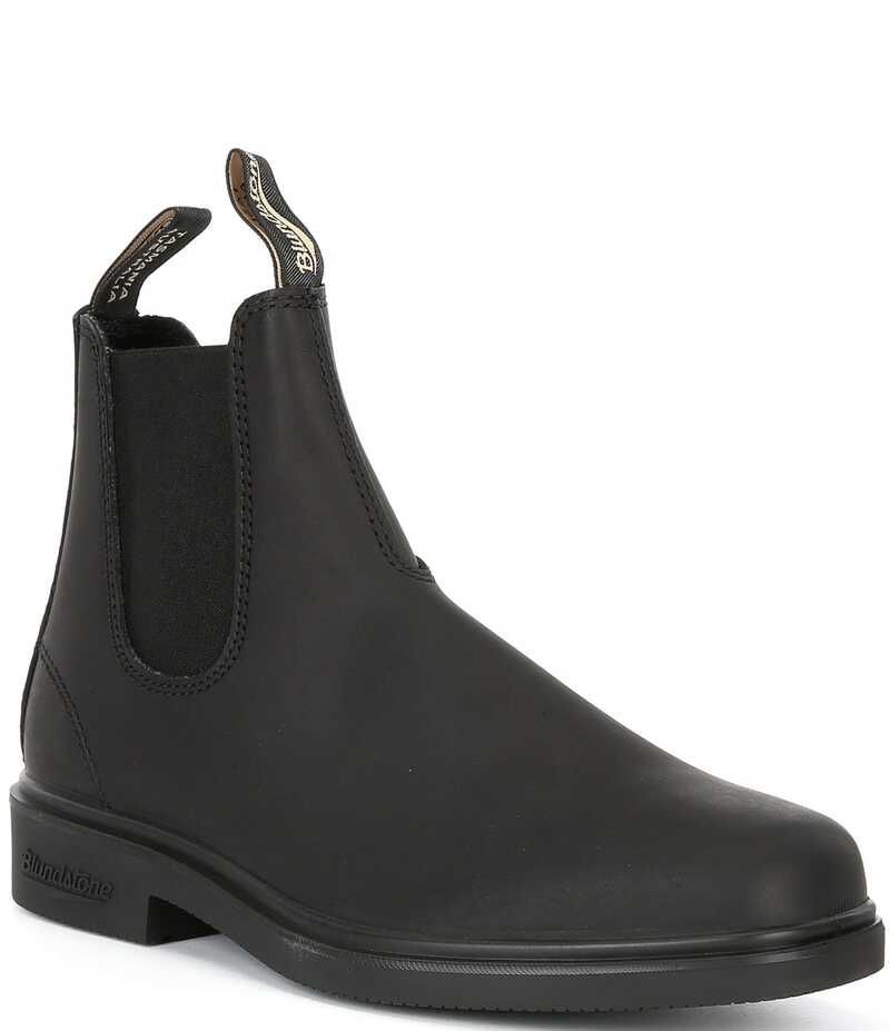 ブランドストーン メンズ シューズ ブーツ・レインブーツ チェルシーブーツ チェルシー ブーツ Blundstone Mens Dress WaterResistant Chelsea Boots Black ブラック