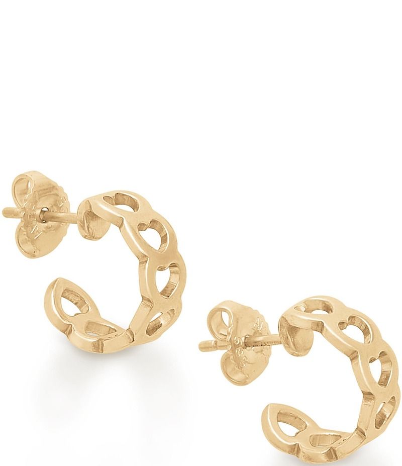 ジェームズ エイヴリー レディース アクセサリー ピアス・イヤリング James Avery 14K Gold Tiny Hearts Hoop Earrings 14K Gold ゴールド