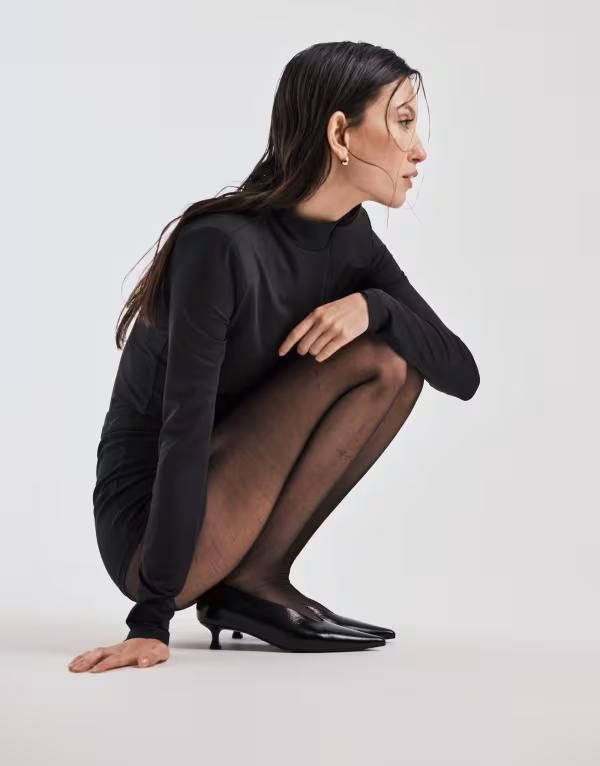 トニービアンコ レディース シューズ パンプス ヒール Tony Bianco Cherry kitten heel pumps crinkle Black crinkle ブラック