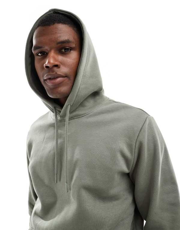 オンリーアンドサンズ メンズ アウター パーカー・スウェット パーカー ONLY SONS hoodie in dark sage Castor gray グレー