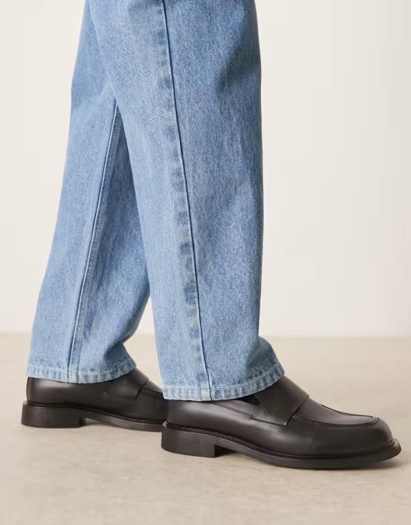 カルバンクライン メンズ シューズ スリッポン・ローファー ローファー Calvin Klein Jeans dressy loafers Triple Black ブラック