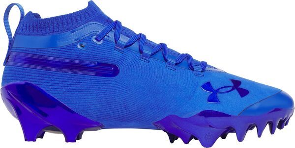 アンダーアーマー レディース シューズ スニーカー スエード Under Armour Spotlight Suede Pro MC Football Cleats Royal