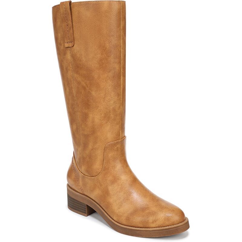 ライフストライド レディース シューズ ブーツ・レインブーツ トール LifeStride Brinley Womens Zip Tall Boots in Regular and Wide Calf Honey Brown ブラウン