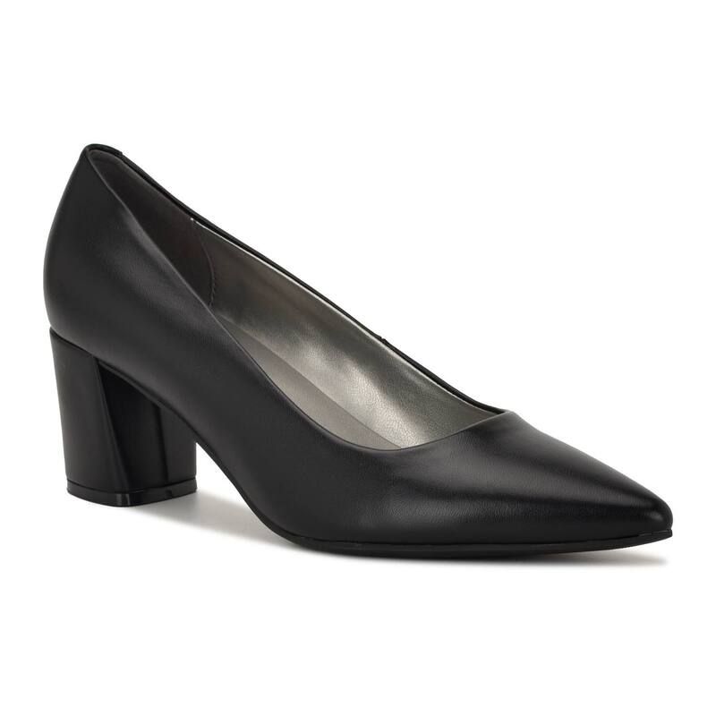 ナインウェスト レディース シューズ パンプス ヒール Nine West Komand Womens Block Heel Pumps Black ブラック
