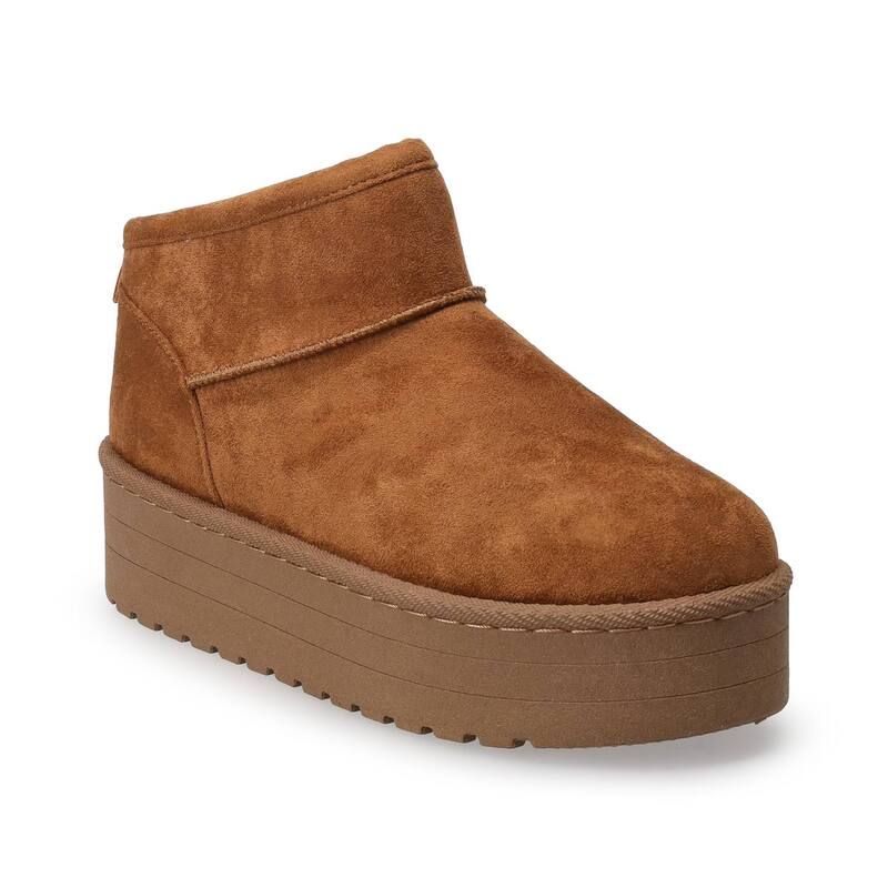エスオー レディース シューズ ブーツ・レインブーツ プラットフォームブーツ プラットフォーム SOR Cierra Womens Platform Boots Chestnut 9,786円