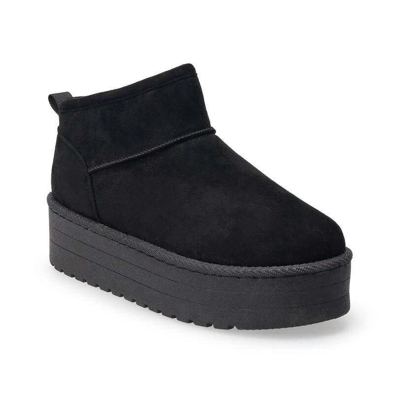 エスオー レディース シューズ ブーツ・レインブーツ プラットフォームブーツ プラットフォーム SOR Cierra Womens Platform Boots Black ブラック