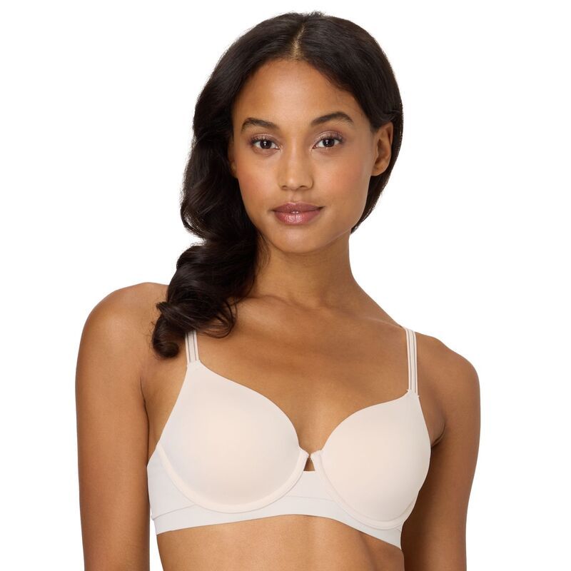 メイデンフォーム レディース アンダーウェア ブラジャー Maidenform Barely There Full Coverage Underwire Bra DM2500 Beige Bisque ベージュ