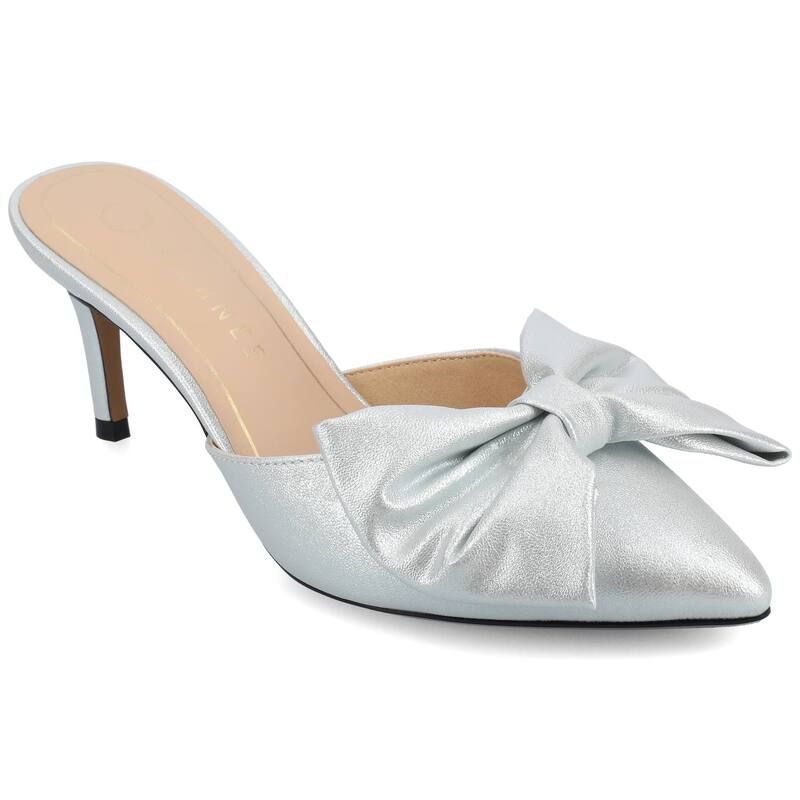 ジャーニー レディース シューズ パンプス ヒール Journee Womens Tiarra Heelsilver Sparkle シルバー