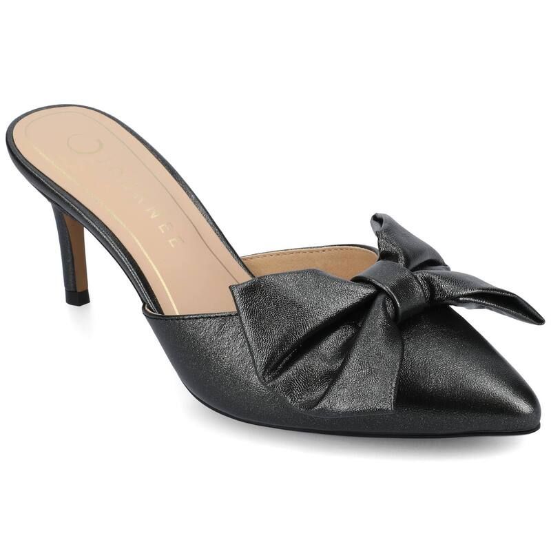 ジャーニー レディース シューズ パンプス ヒール Journee Womens Tiarra Heels Black Sparkle ブラック