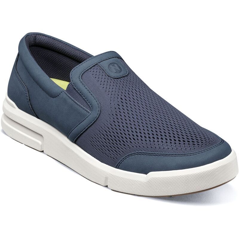 ノンブッシュ メンズ シューズ スニーカー メッシュ Nunn Bush Kore City Rally Mens Mesh SlipOn Shoes Navy Multi ネイビー